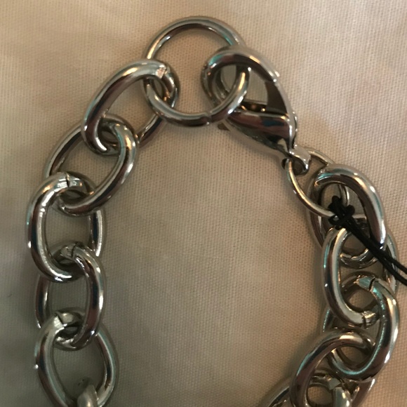 Guess Silver "Charm" Clasp Bracelet - Picture 3 of 3